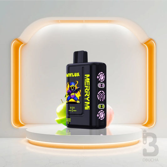 Jednorazówki - E papieros - Polska - MerryMi - Wiflux - 24K - Apple & Peach - Najtańsze